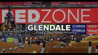 2023 Supercross Glendale Media Day RAW [upl. by Ardnazil]