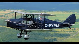 Flying the Princes DH83 Fox Moth [upl. by Hassi]