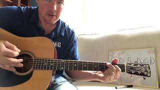 In Case You Didnt Know  Brett Young  1Minute Guitar Lesson [upl. by Oetsira344]