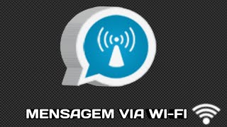 ENVIAR MENSAGEM VIA WIFI como usar o ipmsg [upl. by Nnazus]