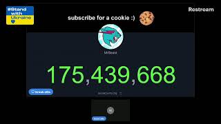 Mrbeast live sub count [upl. by Frank154]