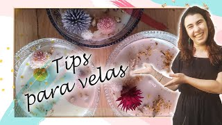 Tips para VELAS de cera de soja aromáticas [upl. by Aivax]