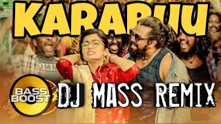 Karabuu Dj Remix Song 🔥💃  Pogaru  Kannada Remix song  Use Headphones [upl. by Brande]