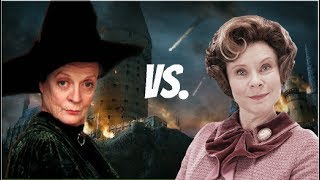 Minerva Mc Gonagall Vs Dolores Umbridge [upl. by Eiramyelhsa469]