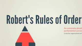 Roberts Rules 5 Key Things to Know [upl. by Akimad]