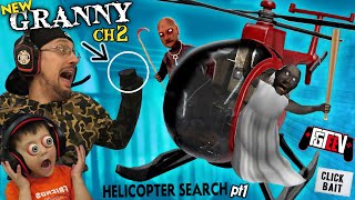 GRANNY has a HELICOPTER FGTeeV Explores NEW Chapter 2 Locations No Hands Gameplay  Skit [upl. by Rhea]