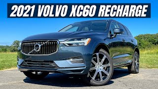 2021 Volvo XC60 Recharge Review  BEST Compact Luxury SUV [upl. by Amihsat]