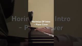 Horimiya OP Iro Kousui  Piano Cover [upl. by Eam]