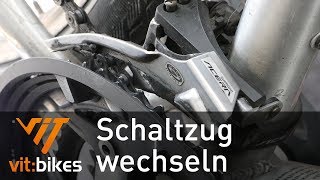 Wie wechsel ich einen Schaltzug  vitbikesTV 145 [upl. by Michale]