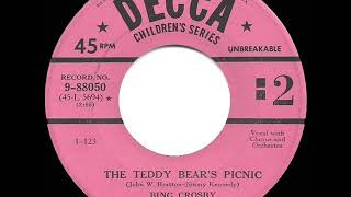 1950 Bing Crosby  The Teddy Bears’ Picnic [upl. by Moina114]