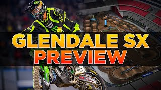 WILD Track Layout for Glendale Supercross [upl. by Dougie]