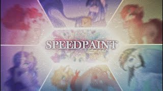 The Mane 6 Redesigns Gen 5  MLP Speedpaint [upl. by Checani]