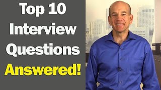 Top 10 Job Interview Questions amp Answers for 1st amp 2nd Interviews [upl. by Roy640]