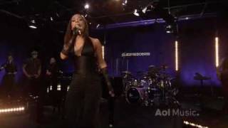 Alicia Keys  No One LIVE  AOL Sessions [upl. by Ephrem558]