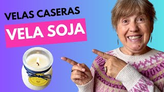 Como Hacer VELAS AROMATICAS de SOJA CASERAS 🌱 [upl. by Yendroc]