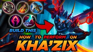 HOW TO PLAY KHAZIX JUNGLE LIKE A PRO IN 21 MINUTES  KhaZix Guide Season 13 League of Legends [upl. by Circosta]