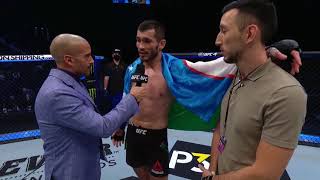 UFC 257 Makhmud Muradov Octagon Interview [upl. by Bent]