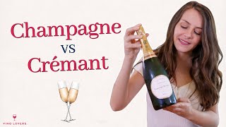 Champagne et Crémant  quelles différences [upl. by Nnaear]