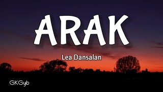 Arak  Lea Dansalan Ilocano Song Lyrics [upl. by Karyn]