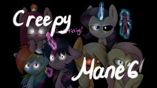 MLP Speedpaint  Creepy Mane 6 [upl. by Routh]