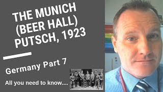 The Munich Putsch 1923 [upl. by Horatia]