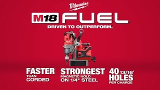 Milwaukee® M18 FUEL™ Magnetic Drill [upl. by Snowman427]