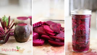 Lacto Fermented Beets  the EASIEST Way to Preserve Beets [upl. by Eirdua]