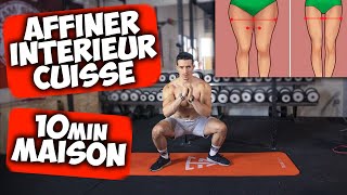 AFFINER lintérieur des CUISSES 10min exercice [upl. by Belier163]