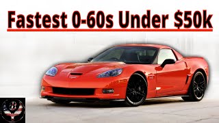 8 Quickest 060 American Cars Under 50k [upl. by Llertnov]