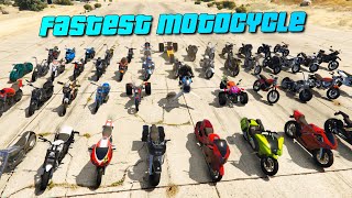 GTA V Online which is the fastest bike in 2021  Top Speed [upl. by Procto688]