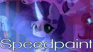 Speedpaint MLP  Lil Miss Rarity [upl. by Llien111]