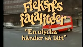 Fleksnes  quotEn Olycka Händer Så Lättquot  Svensk Text [upl. by Alemahs]