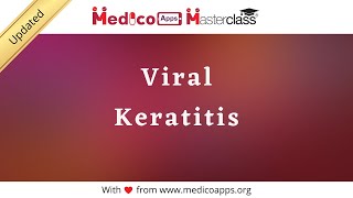 NEET PGViral keratitisOphthalmology [upl. by Leviram]