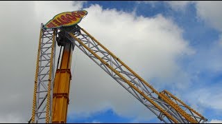 Montage jour 3 fête foraine Cherbourg 2018 [upl. by Einiar]