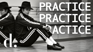 Michael Jackson in Dance Rehearsal Part 1  the detail [upl. by Snebur]