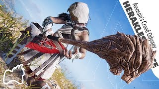 Assassins Creed Odyssey Herakless Mace Location  Legendary Blunt Weapon [upl. by Vaden791]