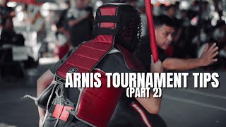 Arnis Tournament Tips  Point Sparring Competitions [upl. by Trahurn]