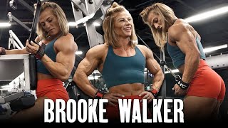 Brooke Walker  IFBB Pro Back Day Olympia 2022 Prep [upl. by Annayram550]