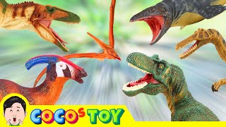 Dino family story Full version 15ㅣDinosaur cartoons for children dinosaurs storiesㅣCoCosToy [upl. by Radley]