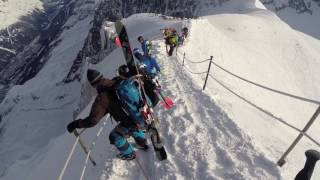 Aiguille du Midi Arete Chamonix 2016 [upl. by Constance]