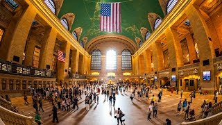 Walking Tour of Grand Central Terminal — New York City 【4K】🇺🇸 [upl. by Fawn304]