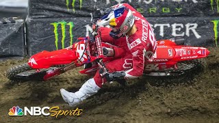 Supercross Round 6 at Indianapolis  EXTENDED HIGHLIGHTS  2721  Motorsports on NBC [upl. by Nylarad]