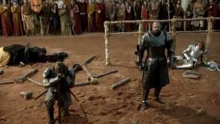 Ser Loras Tyrell vs Gregor Clegane tournament [upl. by Curtice228]