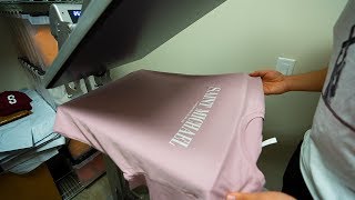 How To Start Your Own T Shirt Printing Business Using A Heat Press [upl. by Voltmer]