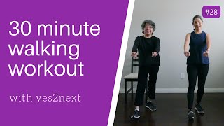 30 MINUTE WALKING WORKOUT  For Seniors and Beginners [upl. by Anayaran]