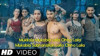 Muqabla Full Video Song Lyrics  Street Dancer 3D  Prabhudeva Varun Dhawan  Mukkala Muqabla [upl. by Eissoj]