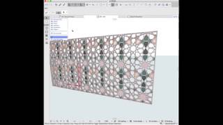 Patterns in ARCHICAD 22 curtain wall [upl. by Spoor]