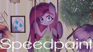 Speedpaint MLP  The Pinkamena toys [upl. by Douville687]