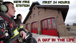 First 24 Hours in a New Fire Station  A Day in the Life [upl. by Torrin]