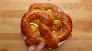 Homemade Soft Pretzels [upl. by Moskow27]